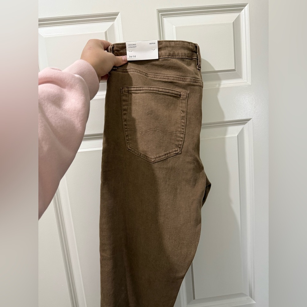 American Eagle Outfitters Brown Straight Men Jeans